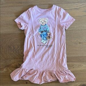 Ralph Lauren Pink Polo Bear Dress